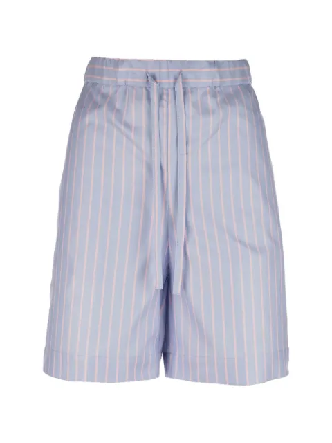 Paul & Shark striped drawstring-waist shorts Blue 26454020