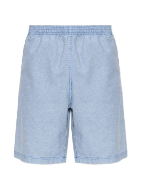American Vintage elasticated-waistband shorts Blue MPUS09AE26