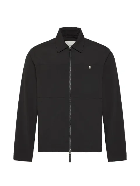 Calvin Klein panelled shirt jacket Black LV04LF424GUB1