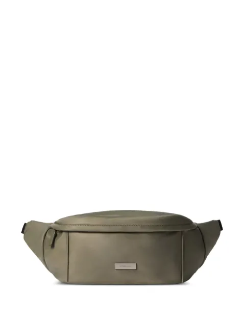 Calvin Klein logo-plaque belt bag Green LV04D3148GLDI