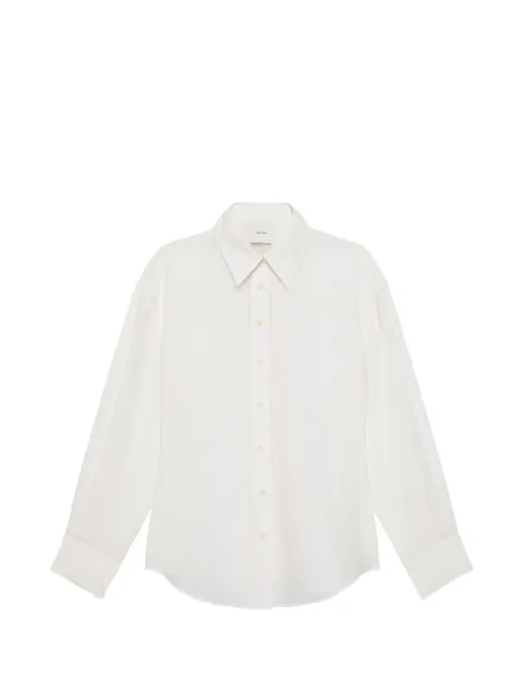 Calvin Klein twist-back shirt White LV044F109GGNA