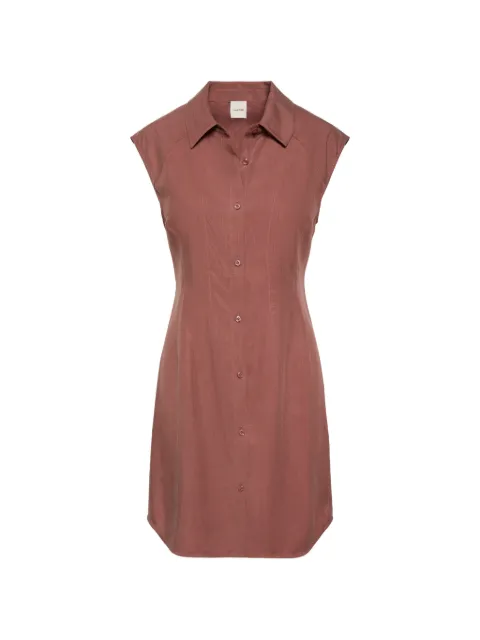 Calvin Klein linen-blend mini dress Brown LV044F015G41J