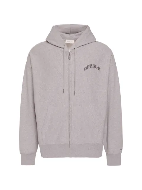 Calvin Klein Varsity zip-up hoodie Grey LV04RF245GP79