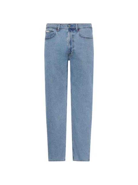 Calvin Klein logo-patch jeans Blue LV04RF943GWHW