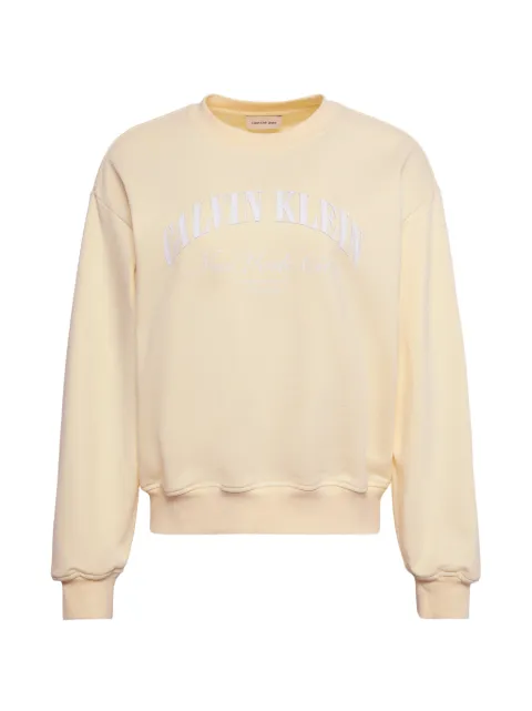 Calvin Klein Varsity-logo sweatshirt Yellow LV047F818GZRK