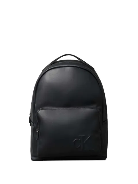 Calvin Klein logo-embossed backpack Black LV04D3246GUB1