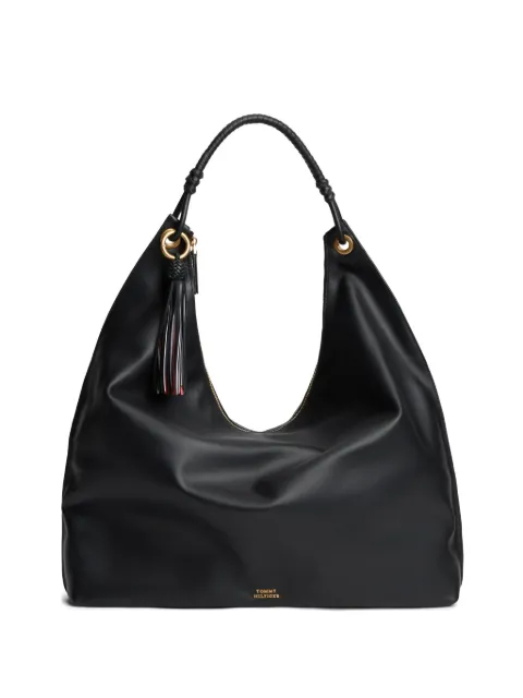 Tommy Hilfiger tassel-detail shoulder bag Black AW0AW18622