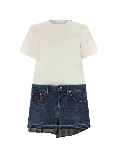 sacai denim dress White 2608462