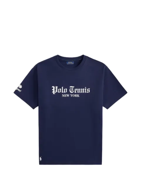 Polo Ralph Lauren logo-print cotton T-shirt Blue 710B24110001