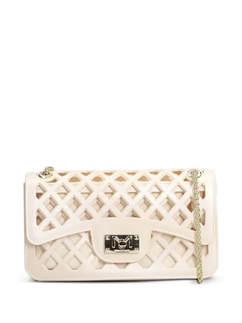 Marc Ellis Flat Basket cut-out shoulder bag Neutrals FLATBASKET