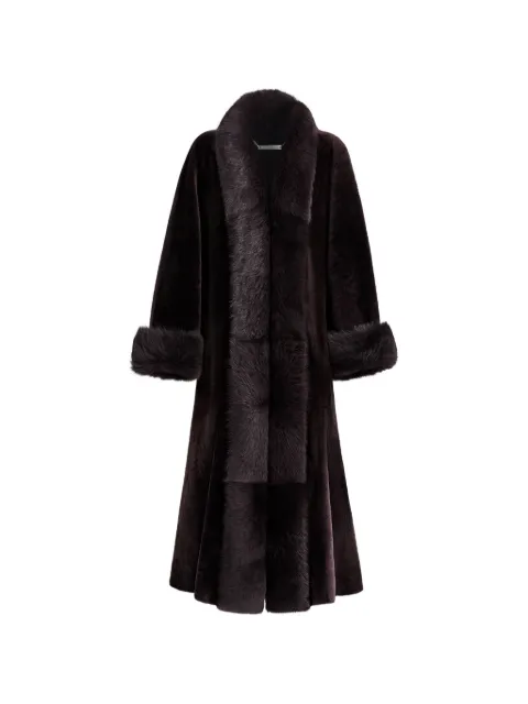 Nour Hammour Sima Kong matriarch coat Brown NH363