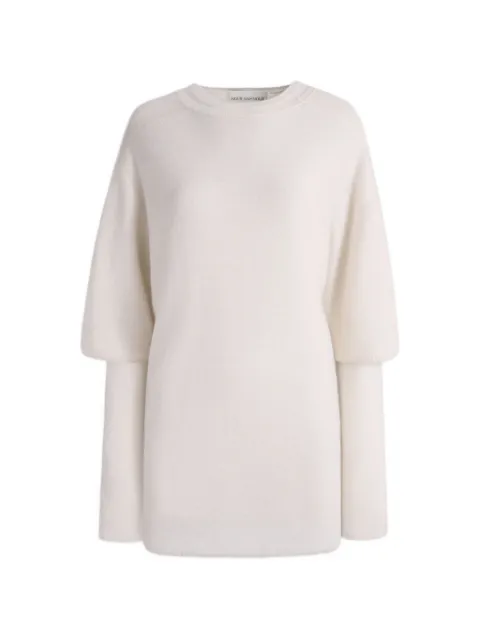 Nour Hammour Cobain layered sweater Neutrals 5863