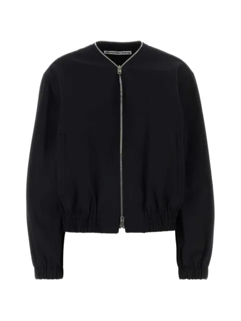 Alexander Wang zipper coaches jacket Black 1WC2262759