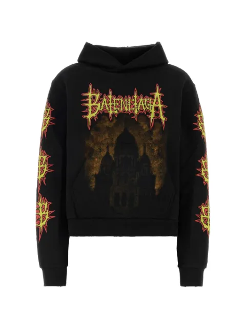Balenciaga Sacré Coeur hoodie Black 851238TUVL2
