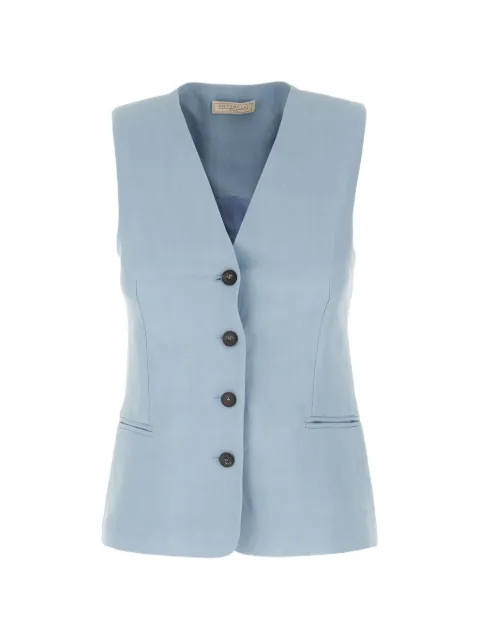 Antonelli buttoned vest Blue N3587Q935