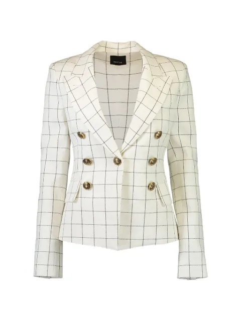 Smythe Mini Not double-breasted blazer White SP26030
