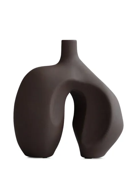 101 Copenhagen small Ni sculptural vase Brown 262061