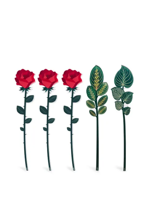 VESTA Love flowers (set of five) Red 4449