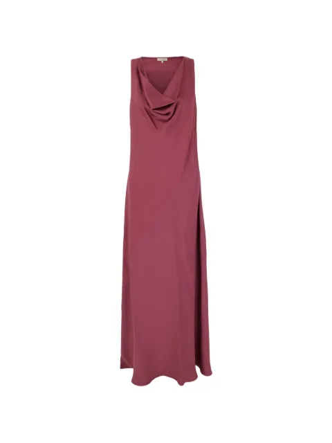 Antonelli cowl-neck sleeveless dress Pink Q6842355C