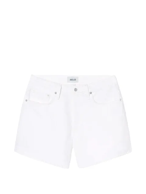 AGOLDE five-pocket denim shorts White A92471183