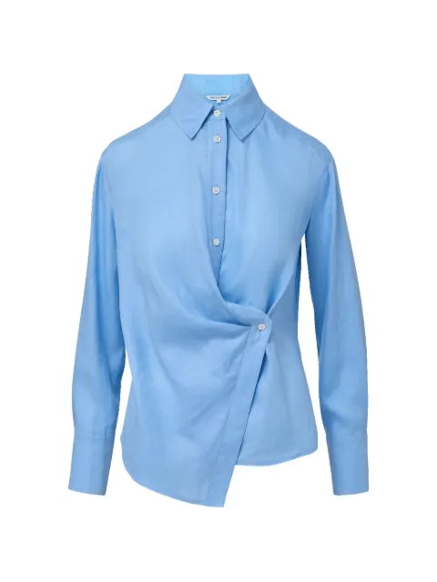 Veronica Beard Perezzi draped shirt Blue 2603LN4241844