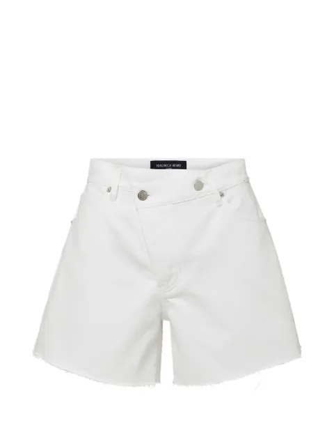 Veronica Beard Ellis crossover-waistband shorts White J2603D140012WH