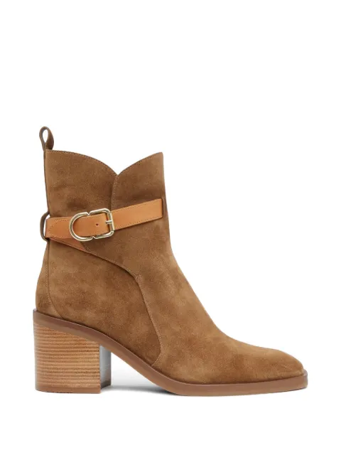 3.1 Phillip Lim Alexa ankle strap boots Brown SF23T864SUS