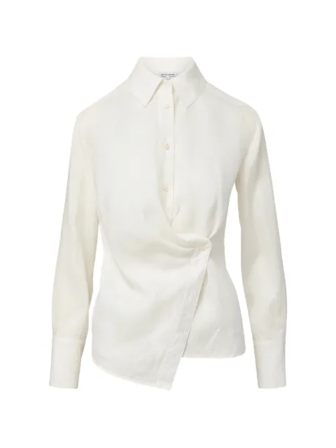 Veronica Beard Perezzi wrap shirt White 2603LN4241844