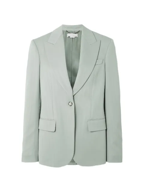 Stella McCartney stripe slim jacket Green 6501373HU705