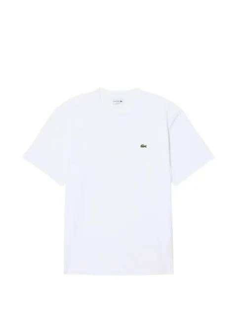 Lacoste embroidered-logo T-shirt White TH0876