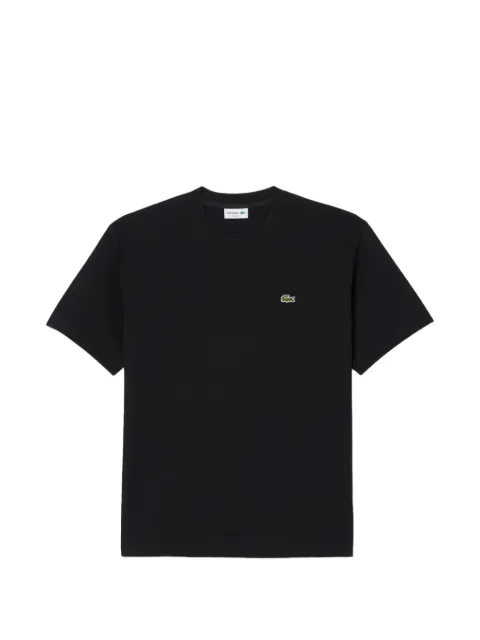 Lacoste embroidered-logo T-shirt Black TH0876