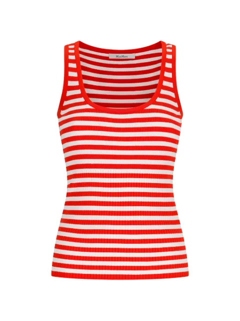 Max Mara striped tank top Red 2611361032600