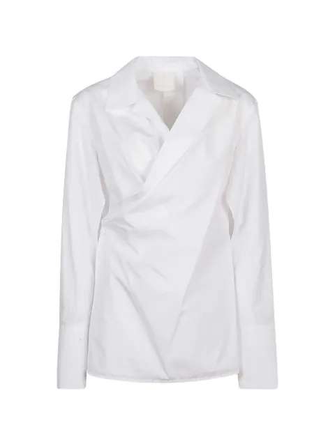 Givenchy wrapped detail shirt White BW619215JT