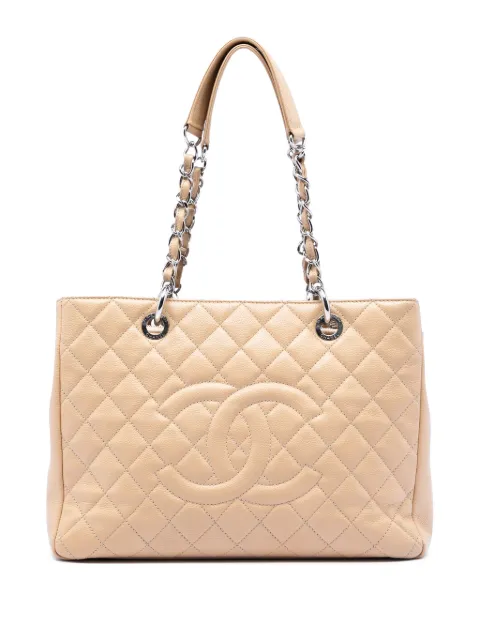 CHANEL Pre-Owned 2012 Caviar Grand Shopping tote bag Brown P40RY8DRHU0ES0G5