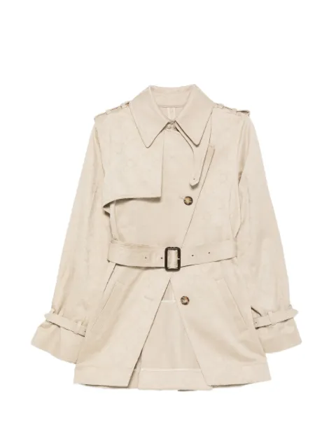 Givenchy double-breasted belted jacket Neutrals BW00RR15XE