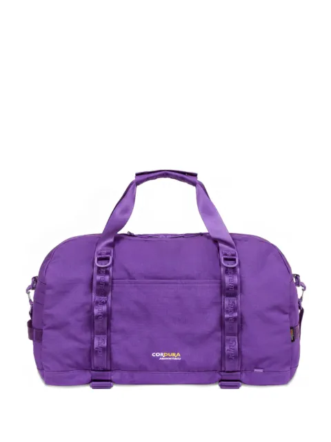 Supreme logo-patch duffle bag Purple SU27281