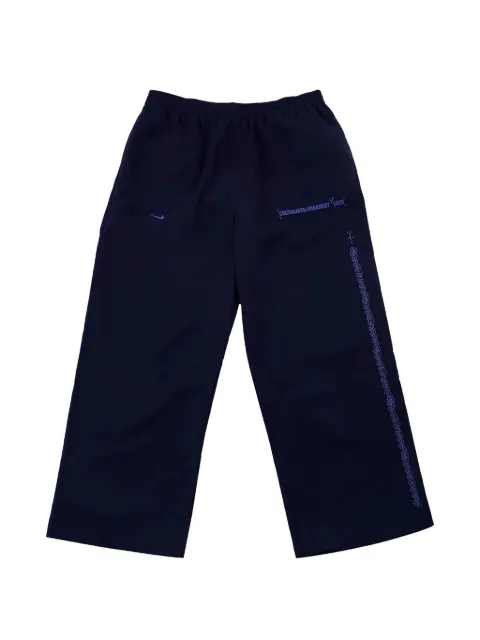 Travis Scott x Fragment x Nike Tokyo logo-print trousers Blue CPFM43