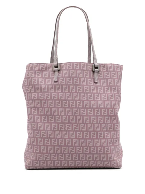 Fendi Pre-Owned 2000-2010 Zucchino Canvas tote bag Purple 50PUR2FOM55U3LM6