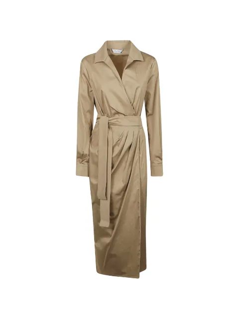 Max Mara belted midi dress Neutrals 2611221202600