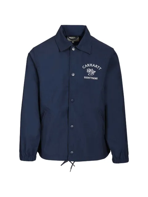 Carhartt WIP logo coach jacket Blue I036134