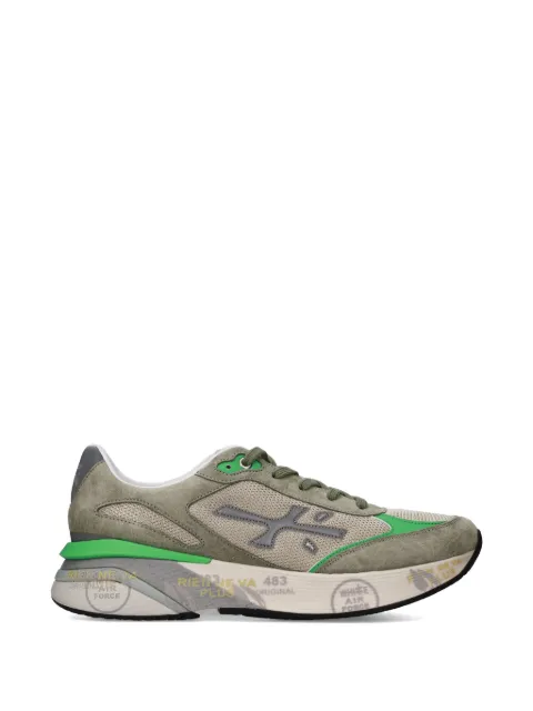 Premiata Moerun 8076 logo-appliqué sneakers Green MOERUN8076