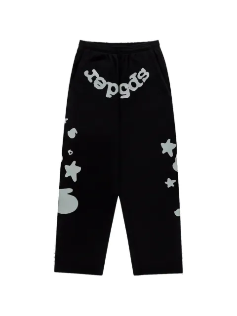 SP5DER Beluga reflective track pants Black SP5DER392