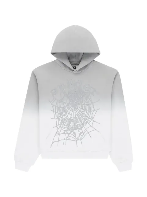SP5DER OG Web V2 ombré hoodie Grey SP5DER394