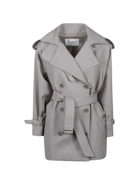 Max Mara double-breasted belted coat Grey 2611121103600