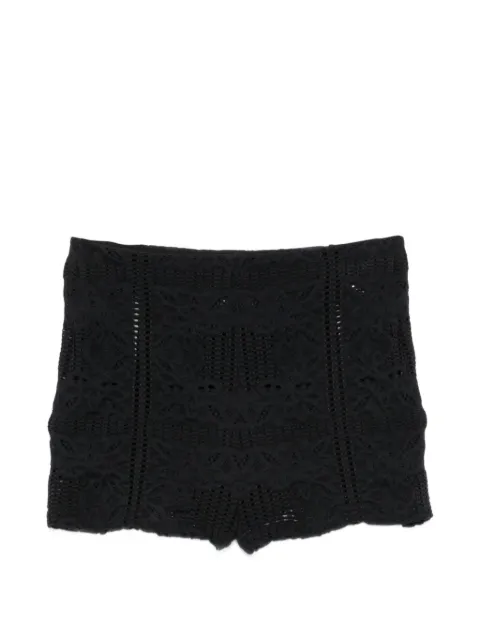Nanushka elasticasted-waistband mini shorts Black NW26SSST33699