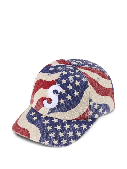 Supreme logo detail cap Blue SU27306