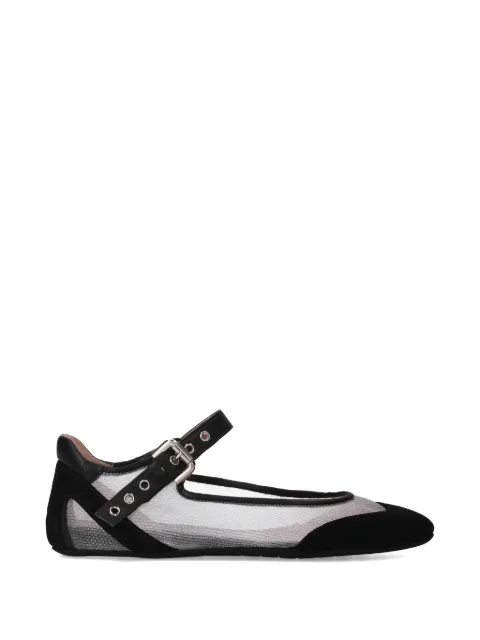 Premiata buckle ballet flats Black M7311B