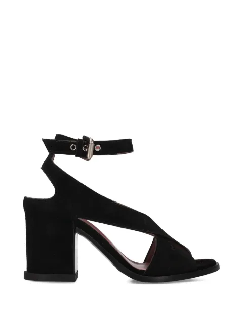 Premiata crossover ankle strap sandals Black M7322CROSTANERO