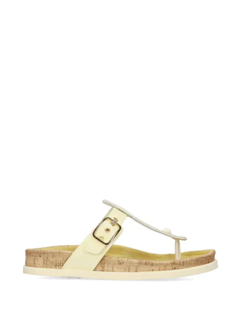 Premiata buckle flat sandals Neutrals M7391C