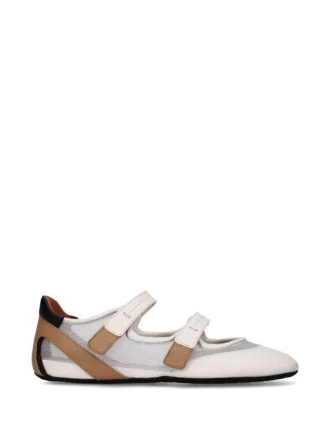 Premiata Mary Janes touch-strap ballet flats White M7312FA